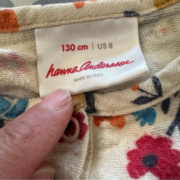 Hanna Andersson Multicolor Floral Dress - Picture 4 of 5